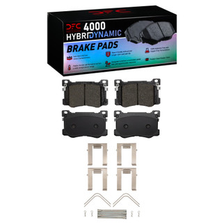 DFC 15-20 Genesis G80 Front 4000 HybriDynamic Brake Pads and Hardware Kit