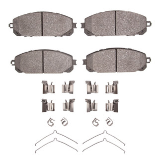 DFC 14-23 Jeep Cherokee Front Ultimate Duty Performance Brake Pads and Hardware Kit
