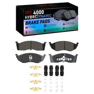 DFC 98-04 Chrysler Concorde Front 4000 HybriDynamic Brake Pads and Hardware Kit