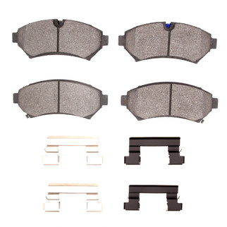 DFC 98-03 Cadillac Seville Front 5000 Advanced Semi Metallic Brake Pads and Hardware Kit