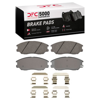 DFC 04-06 Hyundai XG350 Front 5000 Advanced Ceramic Brake Pads and Hardware Kit
