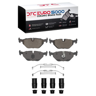DFC 91-08 BMW 318i Rear Euro 5000 Ceramic Brake Pads and Hardware Kit