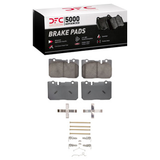 DFC 95-00 Lexus LS400 Front 5000 Advanced Ceramic Brake Pads and Hardware Kit