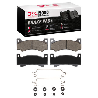 DFC 69-76 American Motors MATADOR Front 5000 Advanced Semi Metallic Brake Pads and Hardware Kit