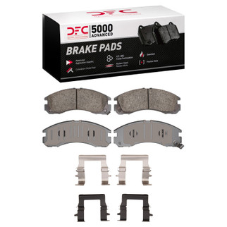 DFC 94-00 Mitsubishi Montero Front 5000 Advanced Ceramic Brake Pads and Hardware Kit