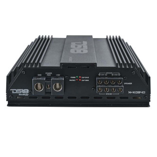 DS18 4-Channel Amp 2x 1000/4ohm Bridge 4 x 550/2ohm 4 x 300/4ohm Watts RMS Black