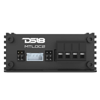 DS18 2-Chnl Speaker Emulator Remote Out Level Matching Controls LED Clip Indicator Hi/Low Converters