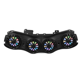 DS18 2024+ JL/JLU/JT Overhead Soundbar w/ Speakers (2 x NXL-IQ8/BK) and LEDs