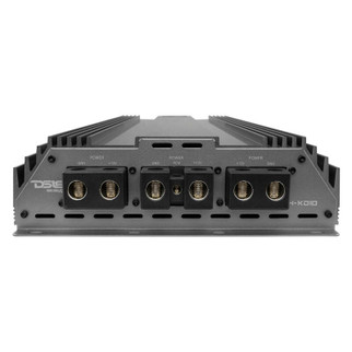 DS18 1-Chnl Amp 18000 Burst/0.67ohm 10000/1ohm 5800/2ohm 3500/4ohm Watts RMS w/ Voltmeter Black