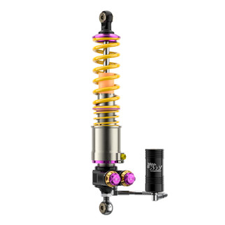 KW Porsche Carrera GT HLS & V5 Coilover Kit w/ Black Springs
