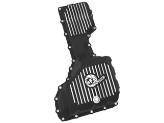 aFe 17-19 GM Diesel V8-6.6L L5P Engine Oil Pan w/ Machined Fins