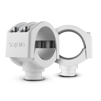DS18 Tube Mounting Clamp 3in 2.75in 2.5in 2.25in Rubber Adapter For NXL-X and CF-X Towers White