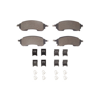 DFC 21-25 Ford Bronco Rear Ultimate Duty Performance Brake Pads and Hardware Kit