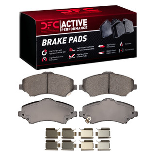 DFC 07-18 Chrysler Town & Country Front Active Performance Pads and Hardware Kit