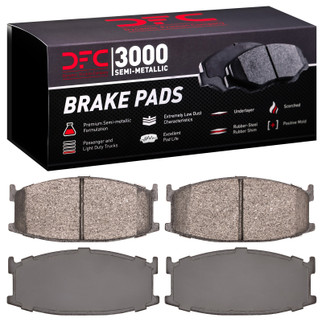 DFC 79-82 Mazda 626 Front 3000 Semi-Metallic Brake Pads