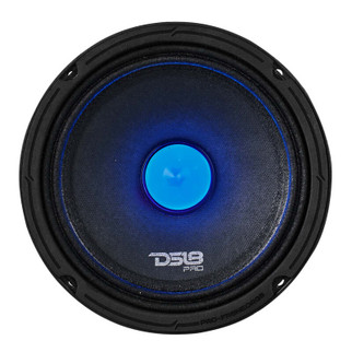 DS18 6.5in 225 Watts RMS 4 ohm Neodymium Full Range Loudspeaker RGB Bullet Loudspeaker