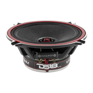 DS18 5.25in 80 Watts RMS 3 ohm 2-Way Coaxial Speakers And Component System w/ Fiberglass Cone