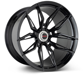 Vossen x Novitec NF11 20x9in - 5x114.3 BP - ET35 - Gloss Black Ferrari 488 / F8 Front Wheel