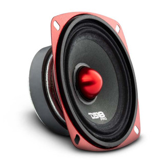 DS18 4in 100 Watts RMS 4 ohm Mid-Range Bullet Shallow Loudspeaker