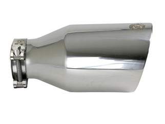 aFe MACH Force-Xp Universal Exhaust Tip 2-1/2 IN Inlet x 4-1/2 IN Outlet x 9 IN L