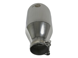 aFe MACH Force-Xp Universal Exhaust Tip 2-1/2 IN Inlet x 4-1/2 IN Outlet x 9 IN L