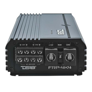 DS18 4-Channel Class-D Amp Stereo Full-Range 4 x 400 W RMS at4 ohm- Titanium