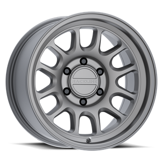 Raceline 958T Rogue 18x9in / 6X135 BP / 18mm Offset / 87.1mm Bore - Matte Titanium