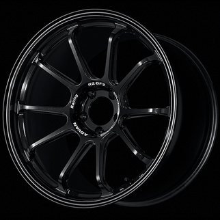 Advan RZ-DF2 20x9.5 / +20 Offset / 5x120 / 72.5mm Bore / Racing Titanium Black