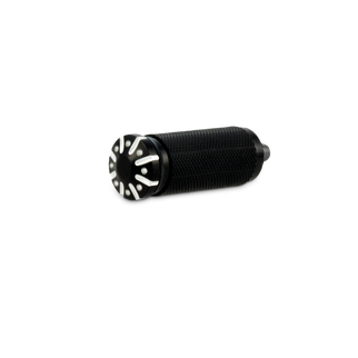 Burly Brand Universal Hawk Toe Peg Billet - Black Machined