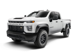 Husky Liners 20-25 Chevrolet Silverado 2500 HD Extend-A-Fender Flares 4pc - Blk
