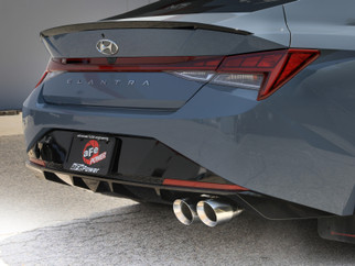 aFe Takeda Axle-Back Exhaust System Hyundai Elantra N Line 21-25 L4-1.6L- Polished Tip