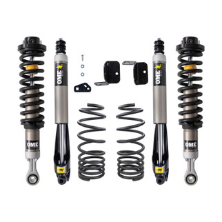 Old Man Emu offers a range of tuned and matched integrated suspension kits to ensure the right suspension is selected for how the vehicle is outfitted and the conditions it will encounter. Old Man Emu suspension systems are designed to enhance rid...