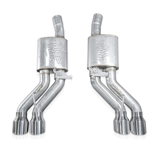 Stainless Works 22-25 Cadillac CT5-V Blackwing Axle Back Exhaust - Polished Tips
