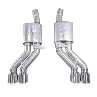 Stainless Works 22-25 Cadillac CT5-V Blackwing Axle Back Exhaust - Polished Tips