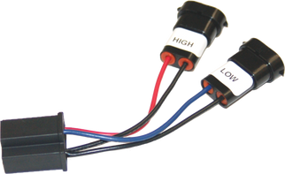 Headlight Adaptor Pigtail W/mating H9/h11 To H4 Conn