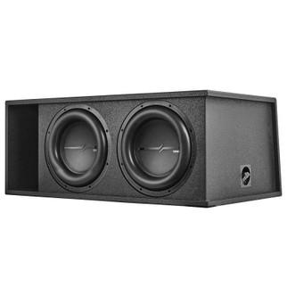 DS18 Dual 12in 2000 Watts RMS 2x ZXI12.4D Loaded Ported Enclosure w/ Subwoofer