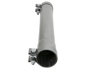 aFe MACH Force-Xp Resonator Delete Pipe 3 IN Inlet/Outlet x 3 IN Dia. x 19 IN Overall L w/ Clamps