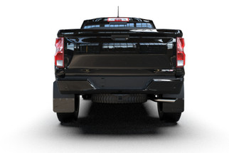 Rally Armor 23-26 Chevy Colorado ZR2 & Z71 Black Mud Flap - Metallic Black Logo
