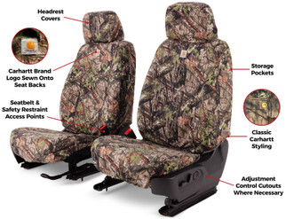 Covercraft 2025 Toyota 4Runner Carhartt SeatSaver Custom Second Row Seat Covers - Camo
