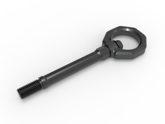 aFe CONTROL Front Tow Hook Chevrolet Corvette (C8) 20-25 V8-6.2L- Gray