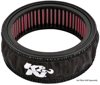 K&N Drycharger Wrap Black 140mm ID 57mm H