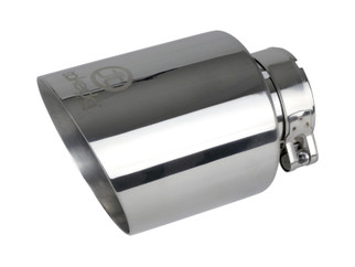 aFe Takeda Universal Exhaust Tip 2-1/2 IN Inlet x 4-1/2 IN Outlet x 7 IN L- Polished