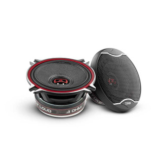 DS18 4in 60 Watts RMS 3 ohm 2-Way Coaxial Speakers And Component System w/ Fiberglass Cone