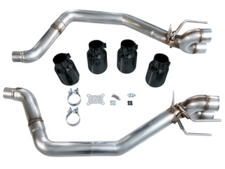 AWE Tuning 05-07 C6 Chevrolet Corvette 6.0L Track Edition Axle-Back Exhaust w/ Diamond Black Tips