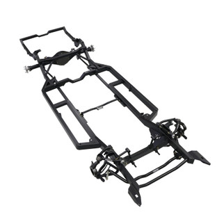 Ridetech 68-72 GM A-Body w/ Hub Spindle & (Narrowed) 57.25in Flange to Flange Width Momentum Chassis