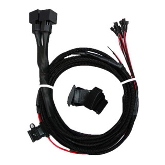 Nacho Lighting 25ft Universal 4 Wire Reverse Harness w/ Switch