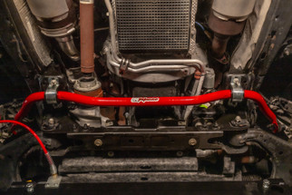 UMI Performance 21-24 Ford F-150 1 3/8in Solid Front Sway Bar - Red