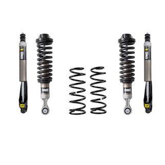 Old Man Emu offers a range of tuned and matched integrated suspension kits to ensure the right suspension is selected for how the vehicle is outfitted and the conditions it will encounter. Old Man Emu suspension systems are designed to enhance rid...