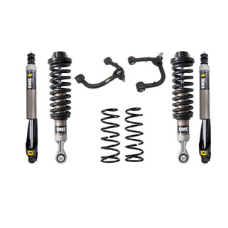 Old Man Emu offers a range of tuned and matched integrated suspension kits to ensure the right suspension is selected for how the vehicle is outfitted and the conditions it will encounter. Old Man Emu suspension systems are designed to enhance rid...