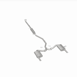 BRExhaust 16-21 Honda Civic 1.5L Direct-Fit Replacement Exhaust System